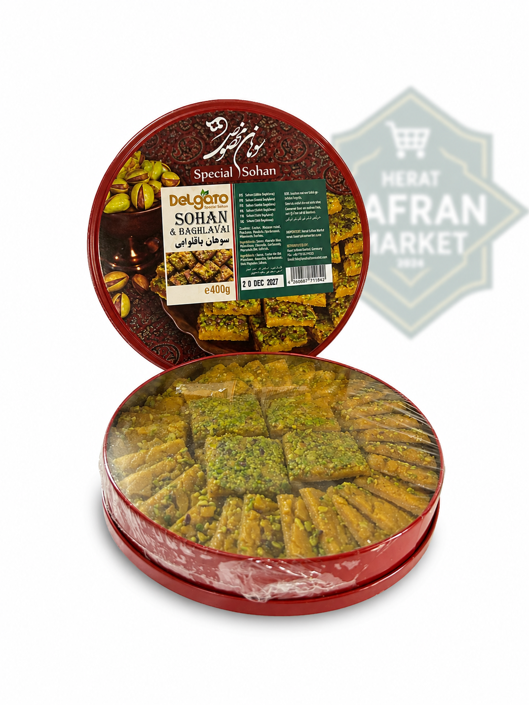 Sohan Baghlavai – Persische Spezialitäten mit Pistazien 400g