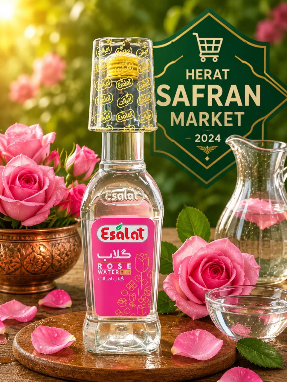 Esalat Rosenwasser 400 ml