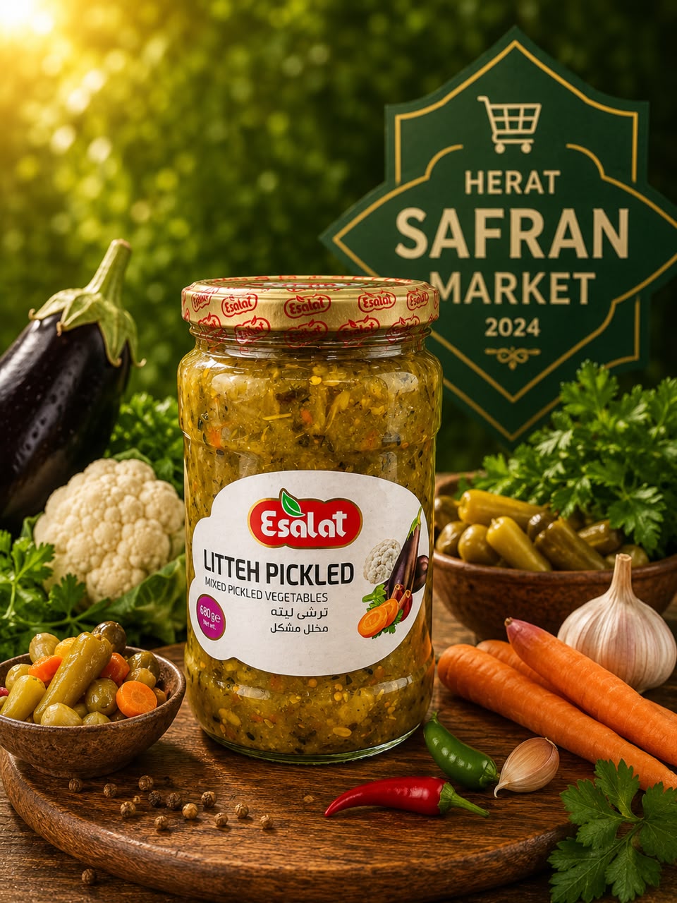Esalat Gemischtes eingelegtes Gemüse 680 g