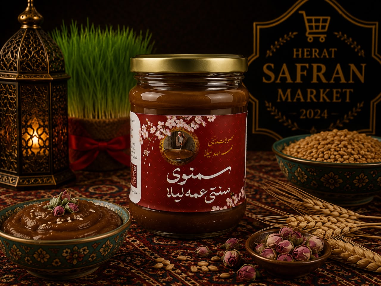Amelayla Traditioneller Samanu (Persische Weizensprossencreme) 280g
