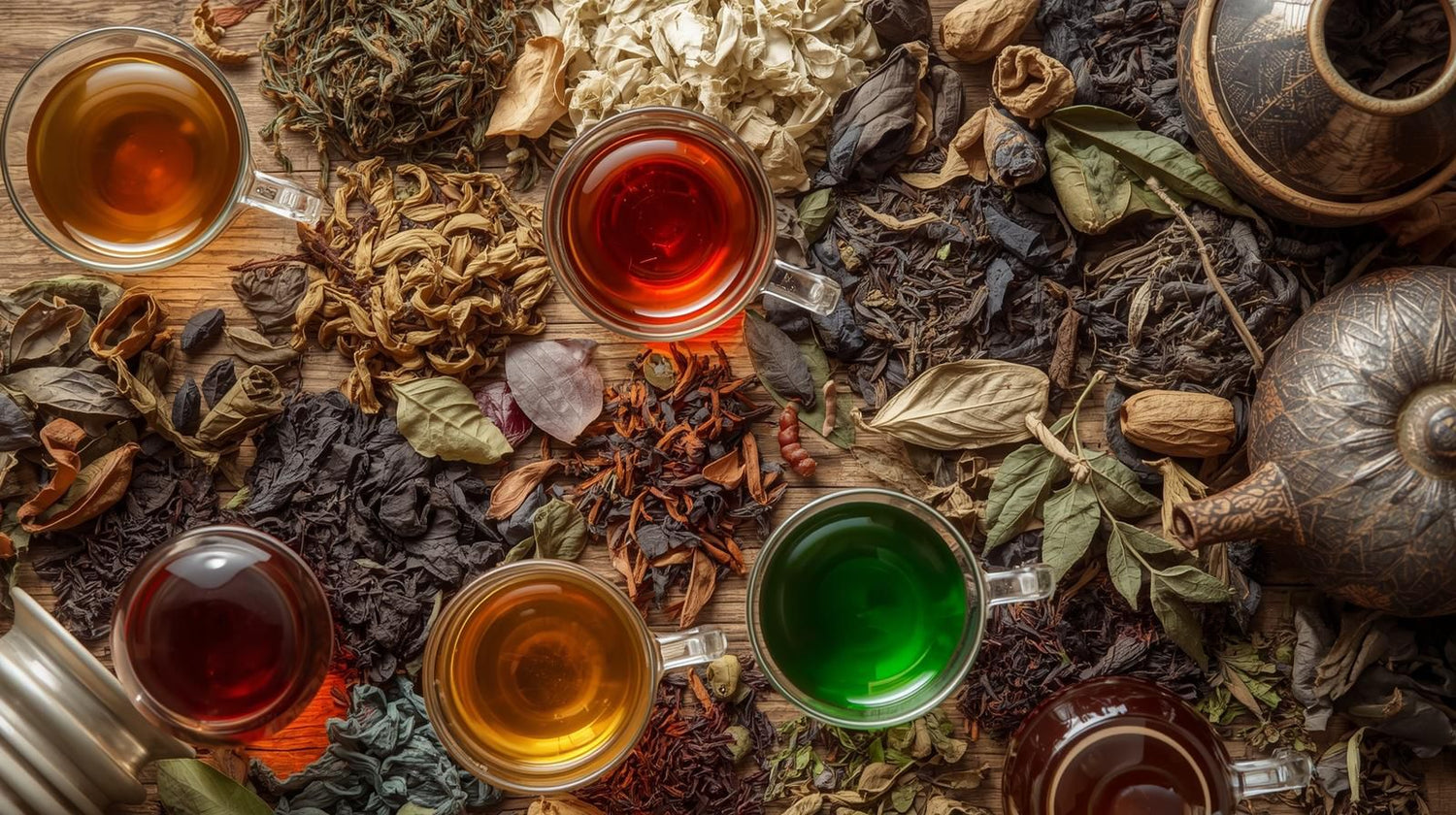 انواع چای/ Tee