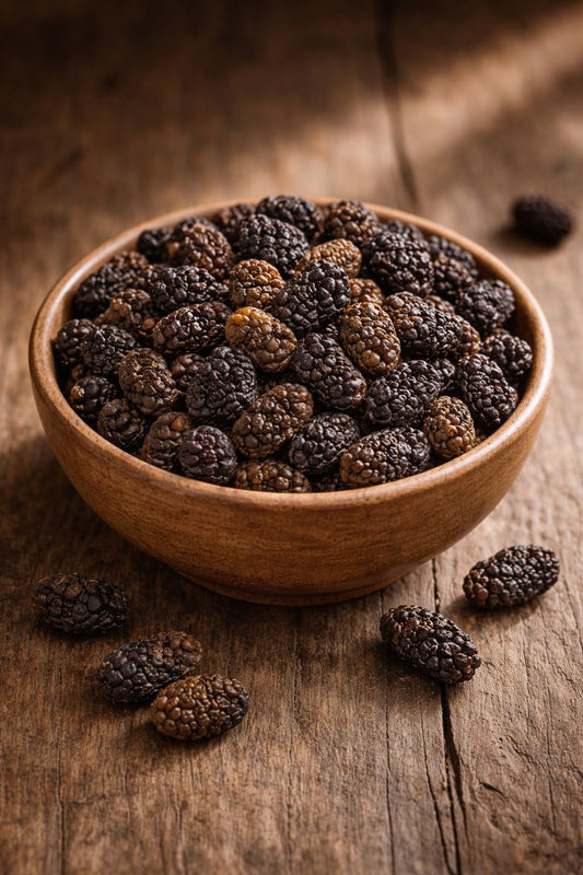 Schwarze Maulbeeren – getrocknet /توت سیاه