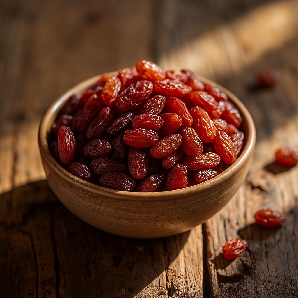 Rote Rosinen