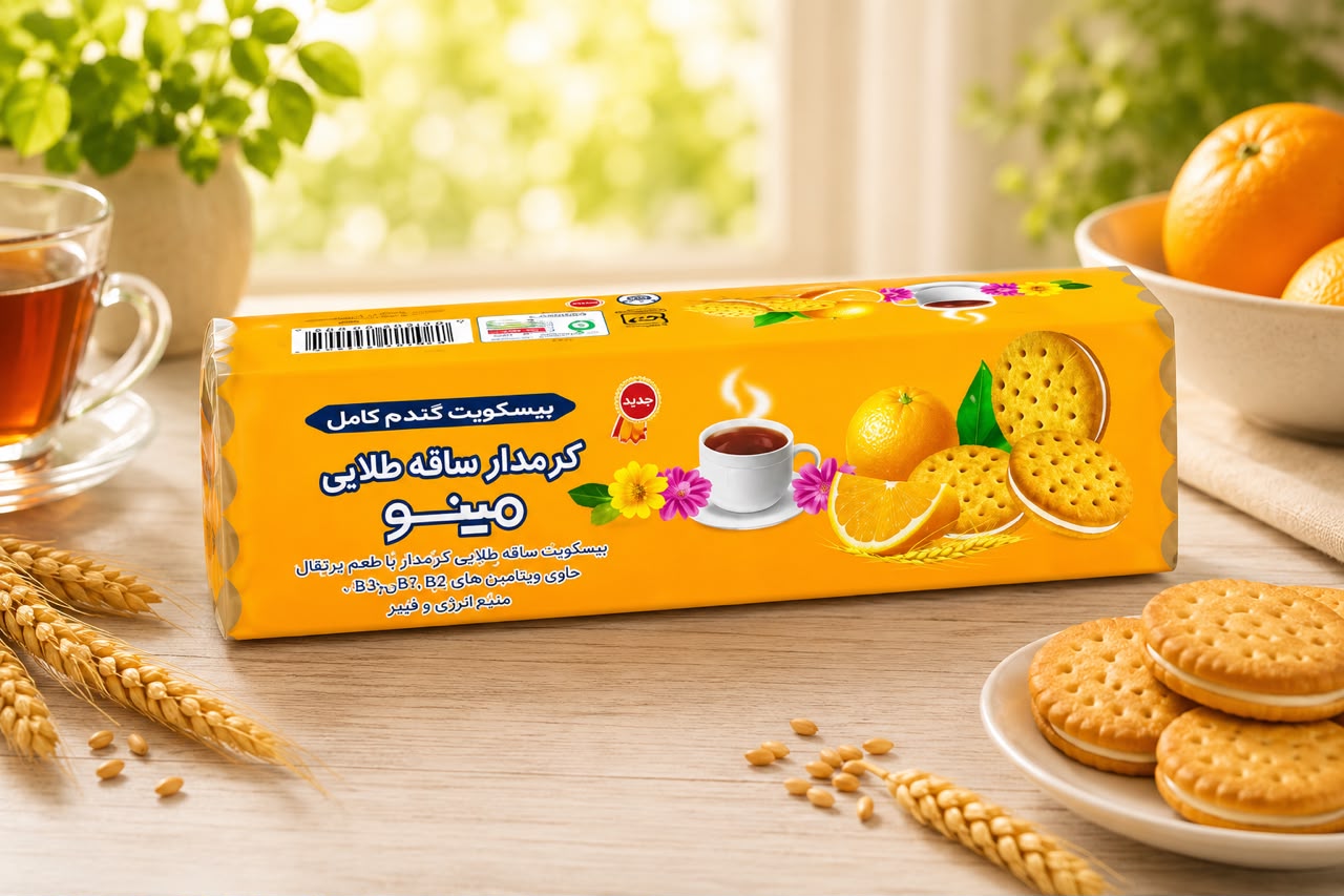 Minoo Kekse Orange 200g