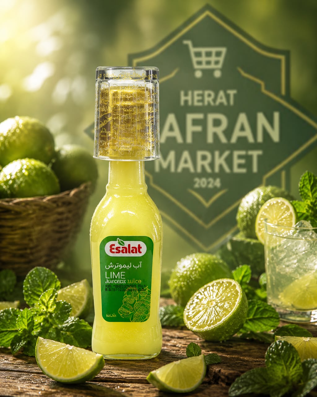 Esalat Limettensaft 430 ml