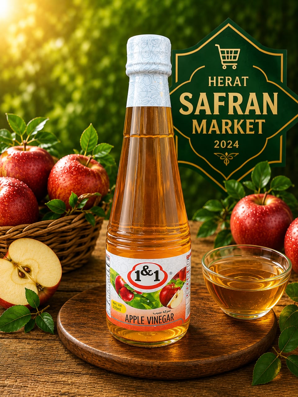1&1 Apfelessig 320 ml