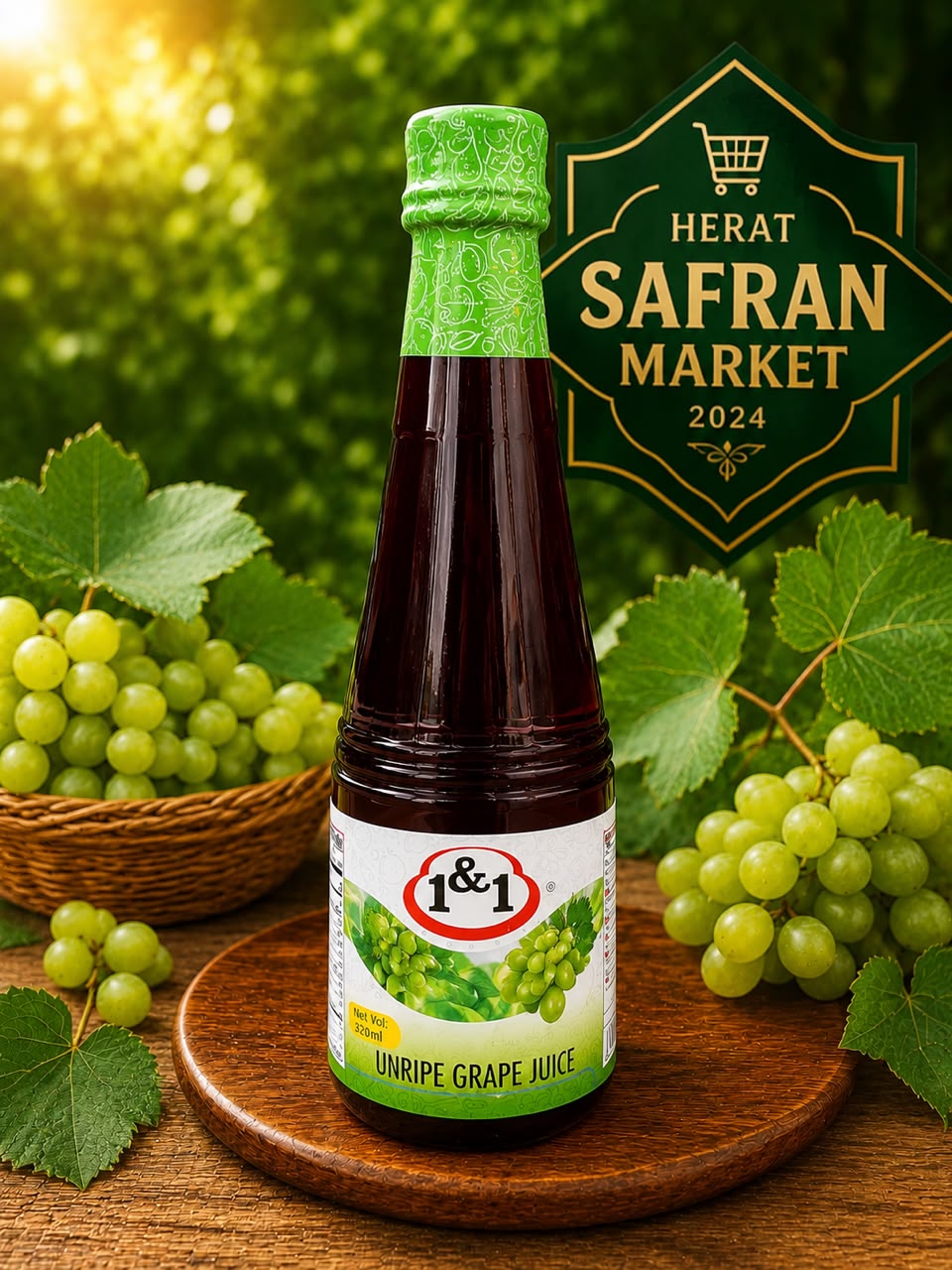 1&1 unreife Traubensaft 320ml