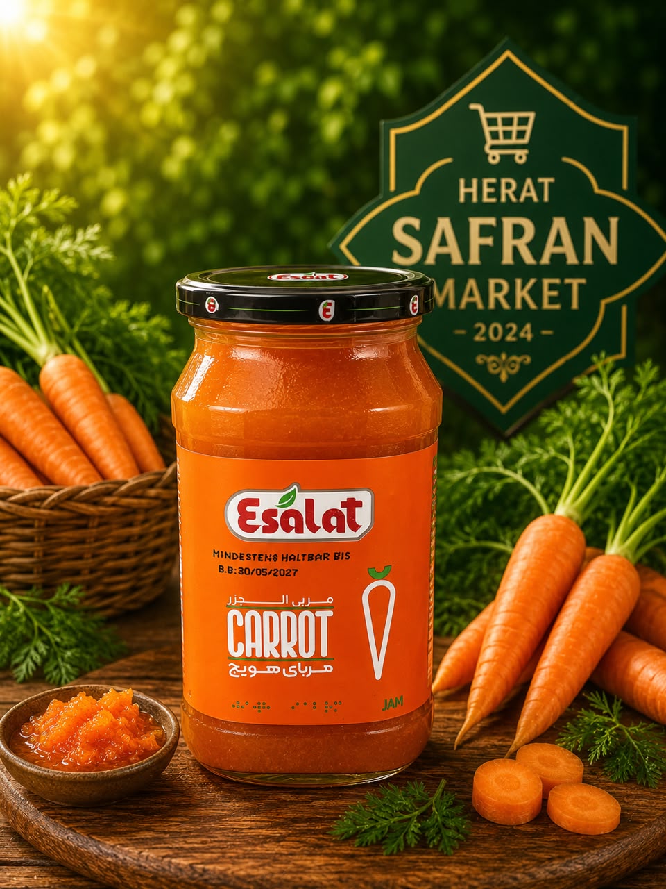 Esalat Karottenmarmelade  750g