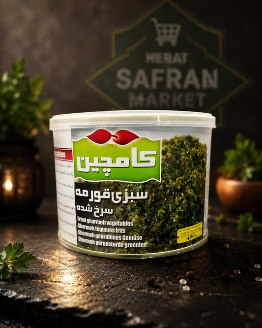 Kamchin Sabzi Ghormeh – Gebratene Kräutermischung (480 g)