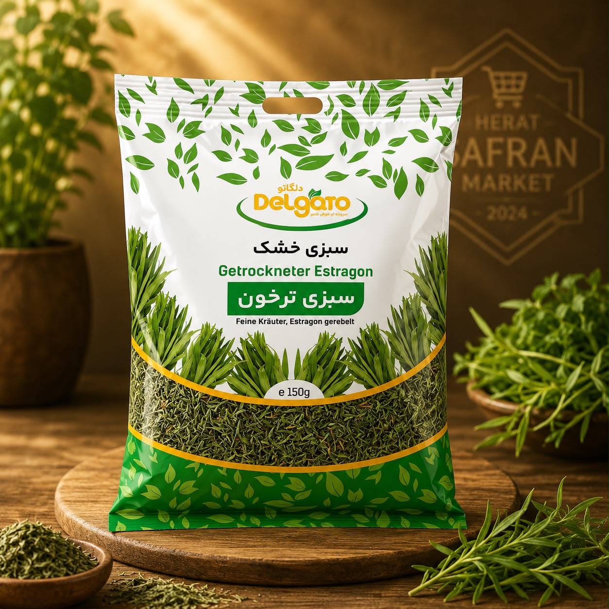 Delgato Getrockneter Estragon – 150 g