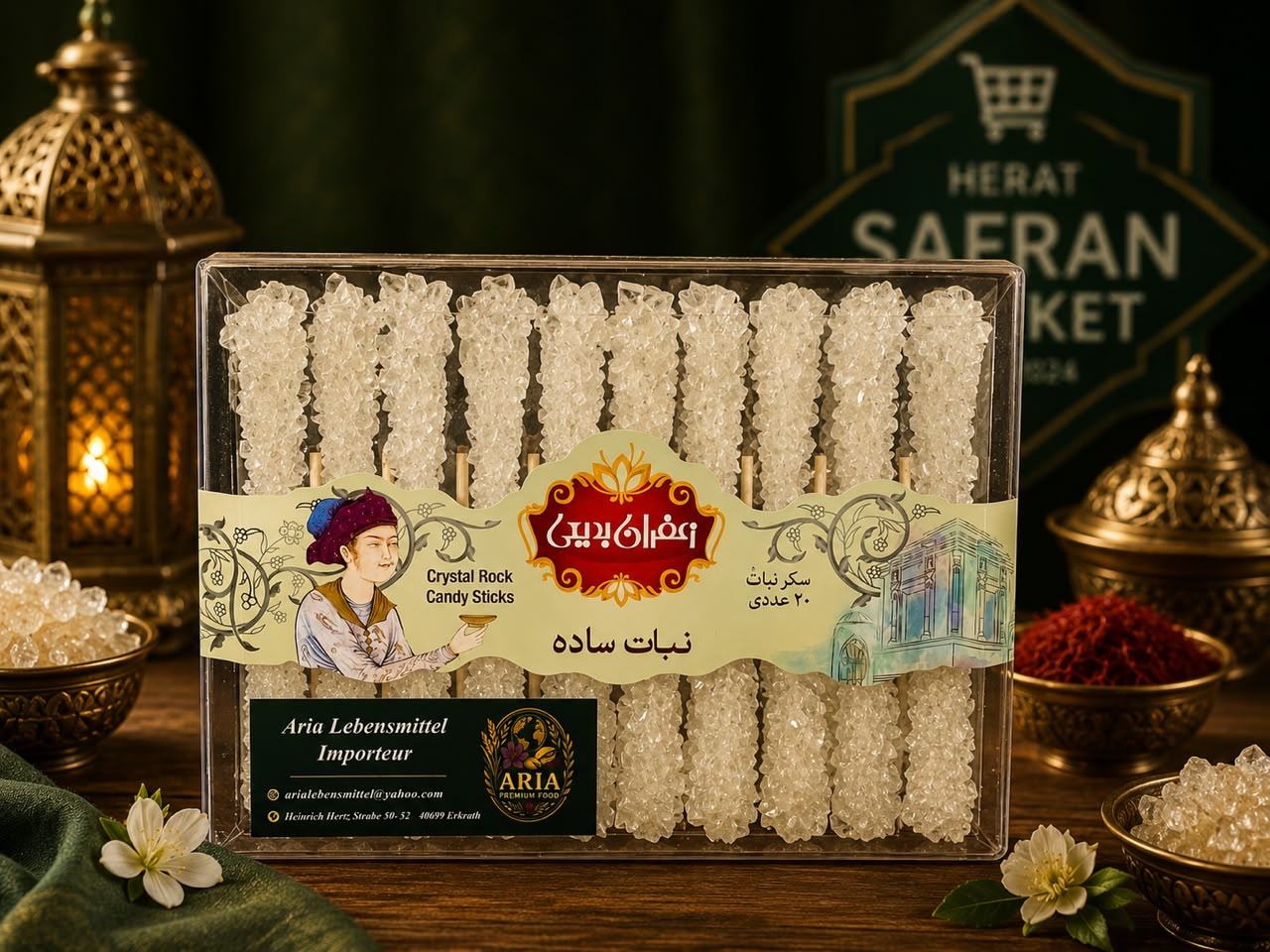 Aria Kandiszucker 350g